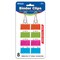 BAZIC Medium 1-1/4 (32mm) Assorted Color Binder Clip (8/Pack)